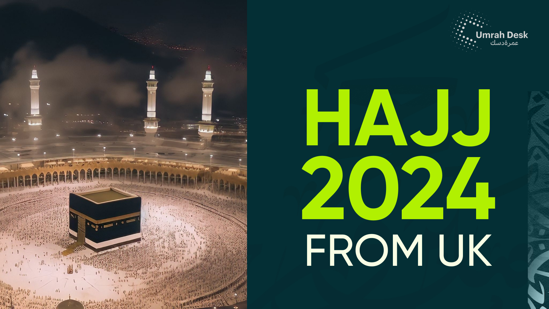 Hajj 2024 from Uk